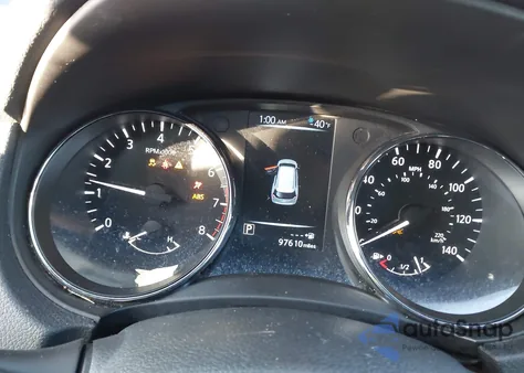 2017 Nissan Rogue Sv from USA, damaged, VIN 5N1AT2MT1HC841665